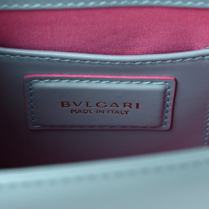 Bulgari Calfskin Serpenti Forever Crossbody Bag Light Blue 7 of 12
