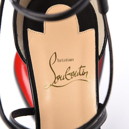 Christian Louboutin Shiny Nappa Suzanna 100 Pumps 39.5 Black 7 of 8