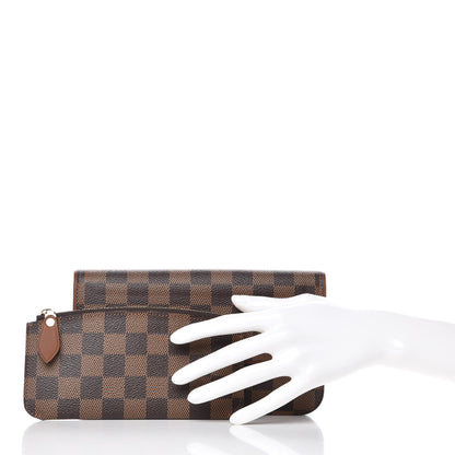 Louis Vuitton Damier Ebene Ascot Wallet 3 of 7