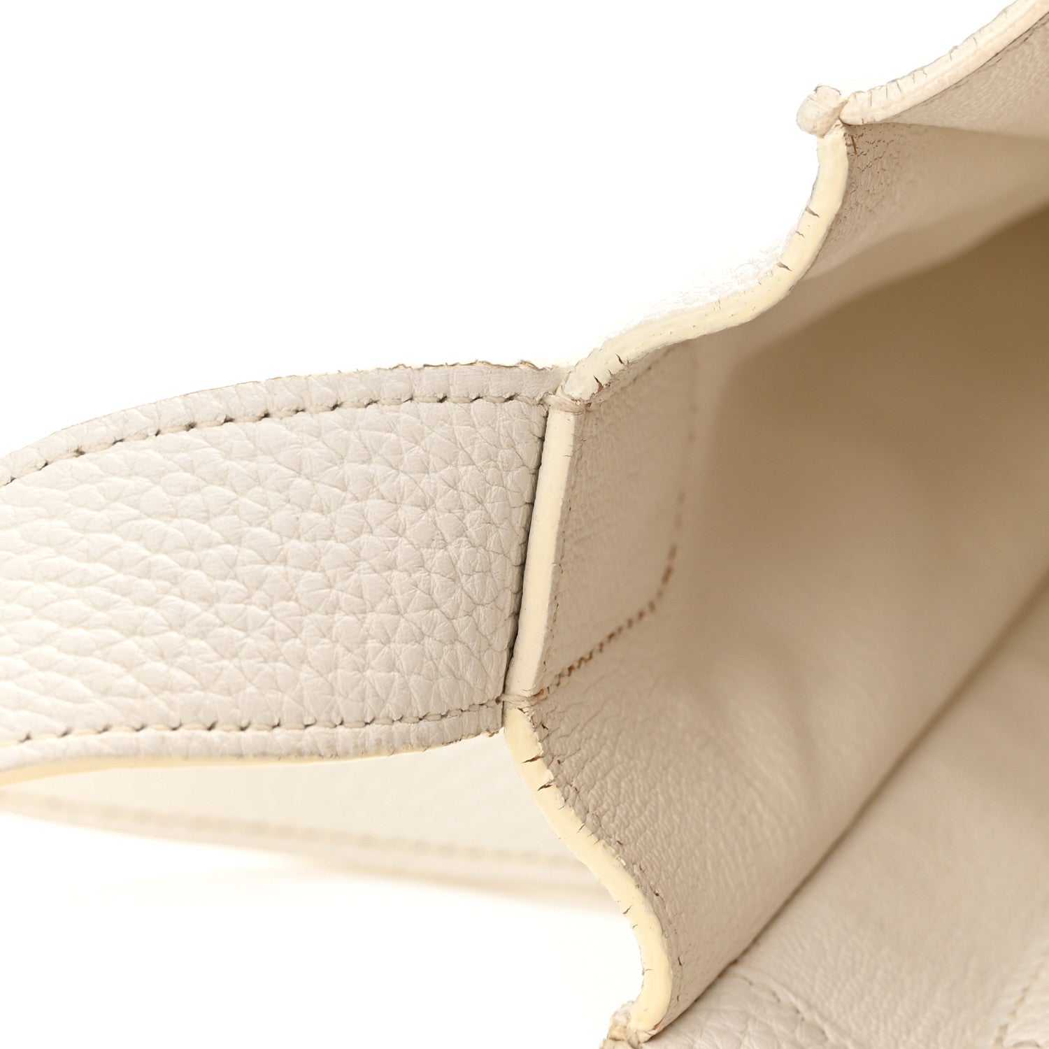 Hermes Taurillon Clemence Steve 35 White 13 of 20