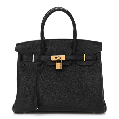 Hermes Togo Birkin 30 Black 1 of 9