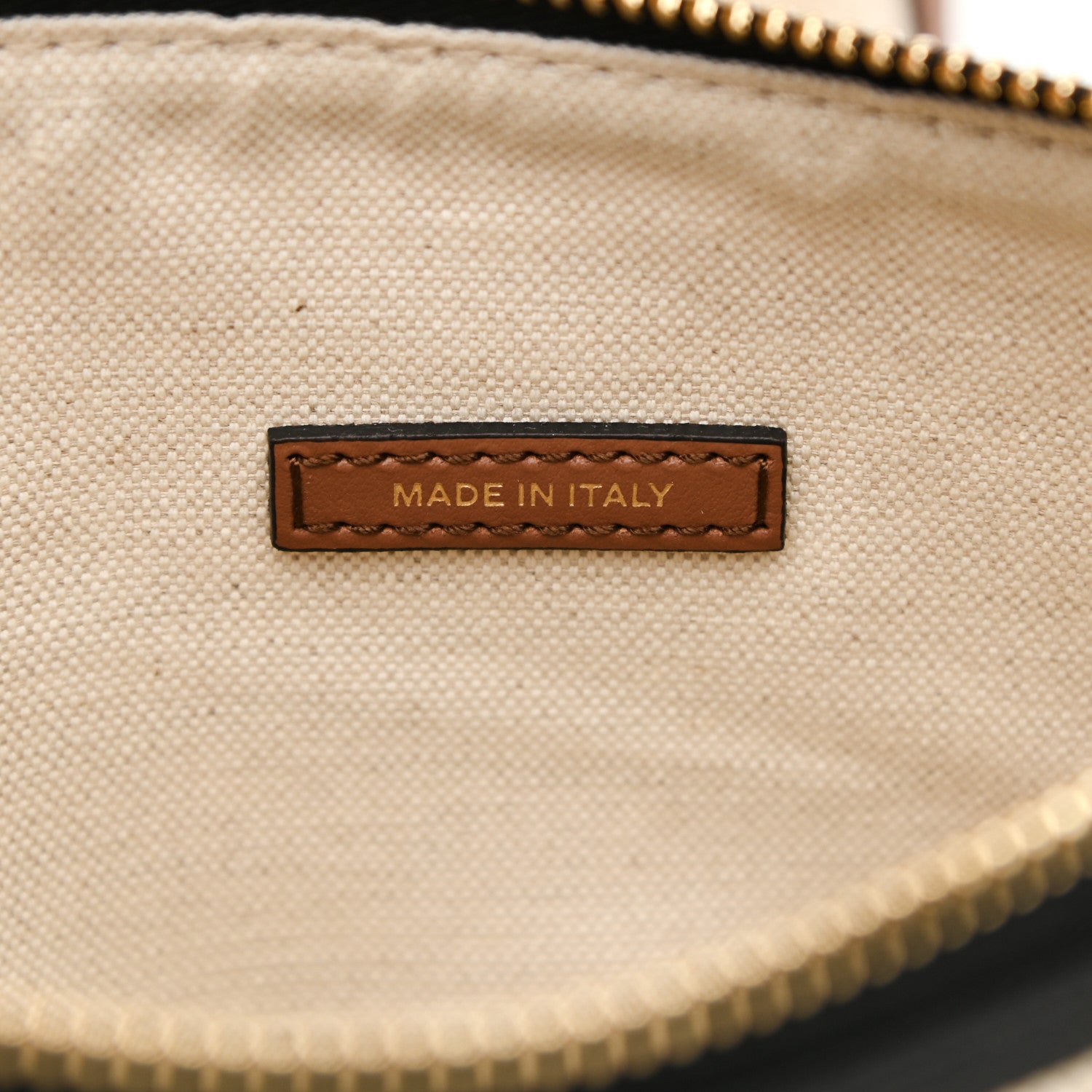 Burberry Cotton Canvas Calfskin Large Soft Belted Tote Bag Natural 7 of 11