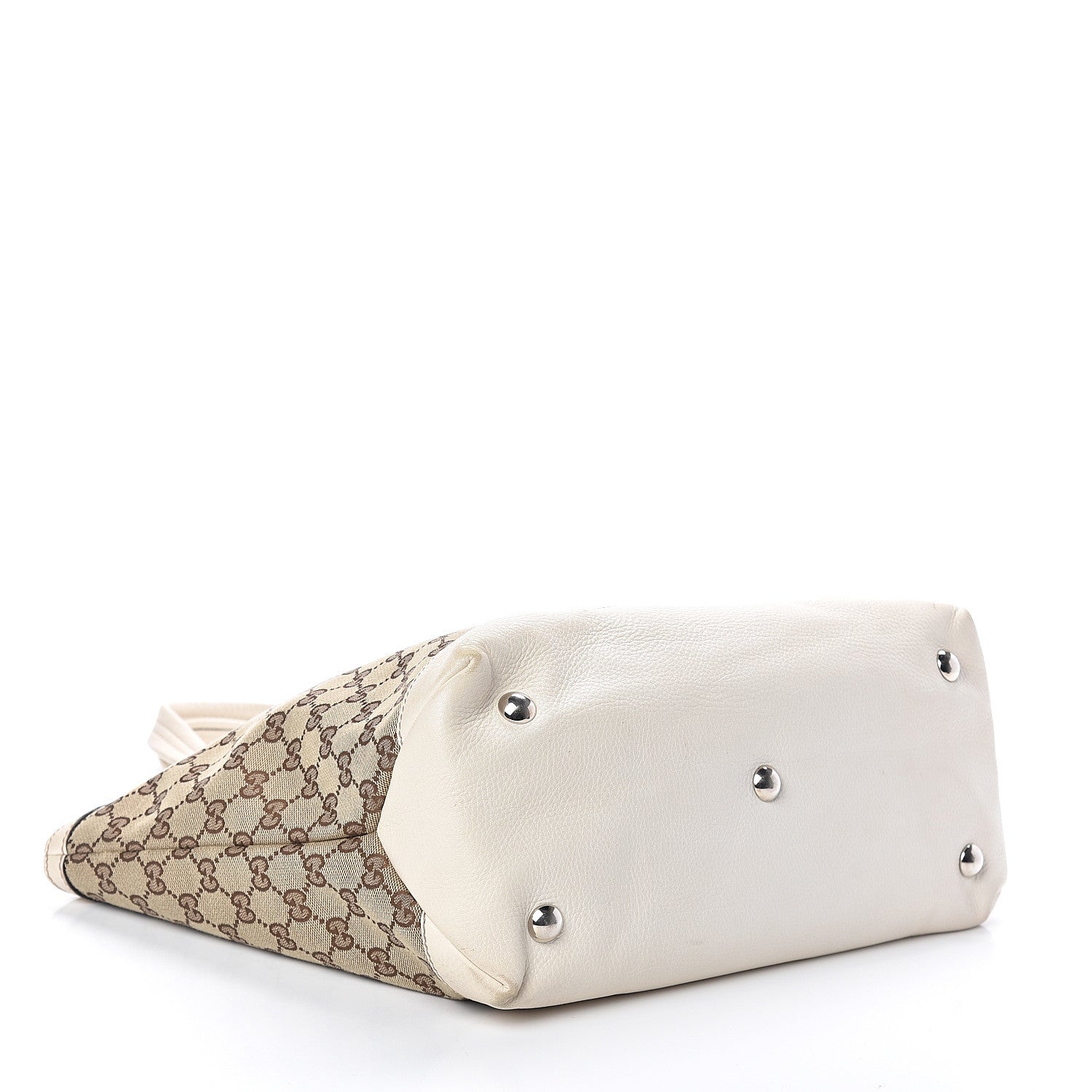 Gucci Monogram Web Sunset Tote Off White 3 of 9