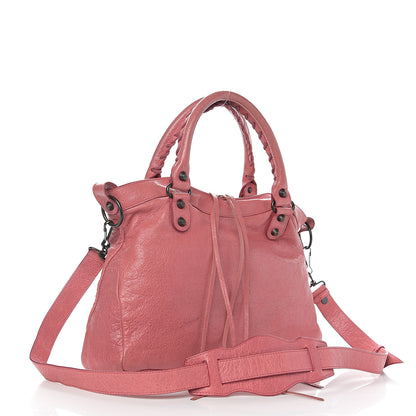 Balenciaga Agneau Classic Hardware Town Rose Bombon Raspberry 2 of 9
