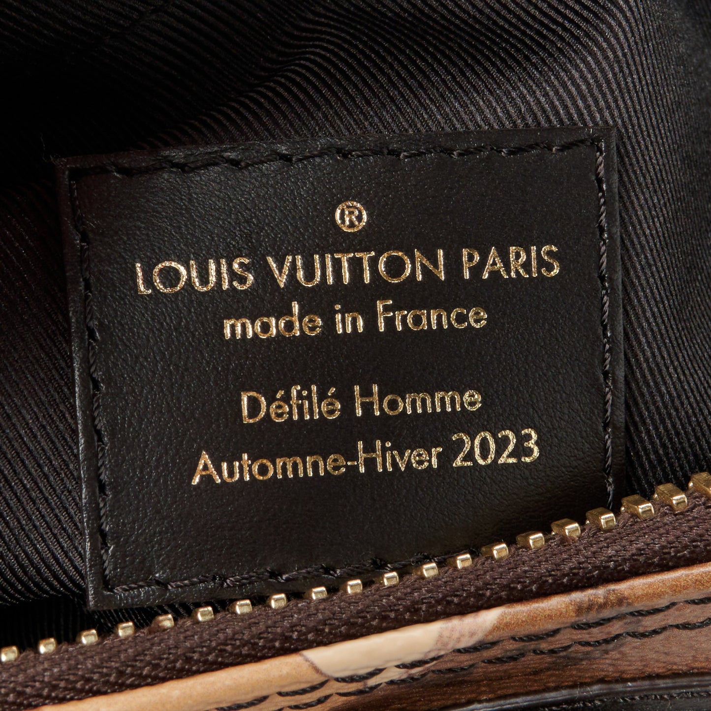 Monogram Portrait Keepall Bandouliere 25 Brown