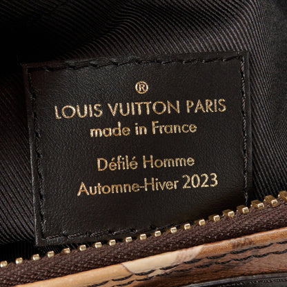 Louis Vuitton Monogram Portrait Keepall Bandouliere 25 Brown 5 of 11