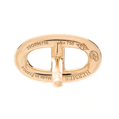 Hermes 18K Rose Gold TPM Farandole Stud Earrings 4 of 4