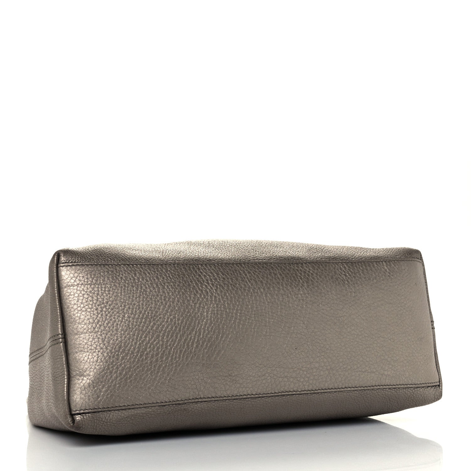 Gucci Metallic Pebbled Calfskin Medium Soho Chain Shoulder Bag Golden Beige 4 of 11