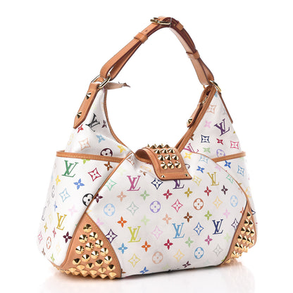 Louis Vuitton Monogram Multicolor Chrissie White 3 of 14