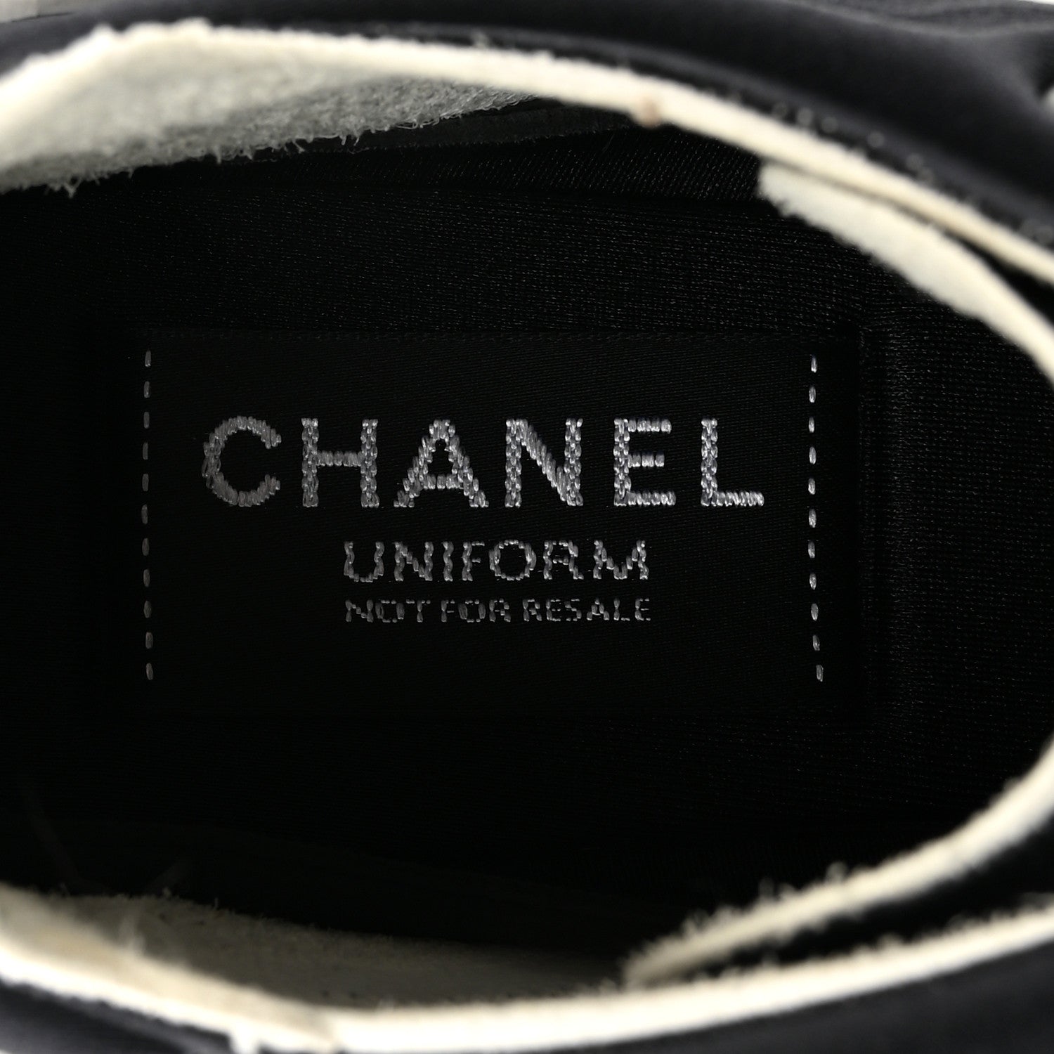 Chanel Mesh Lycra Thermoplastic Mens Sneakers 36 Black 6 of 8