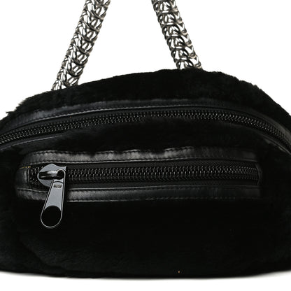 Alexander Wang Mink Fur Attica Belt Bag Black 10 of 12
