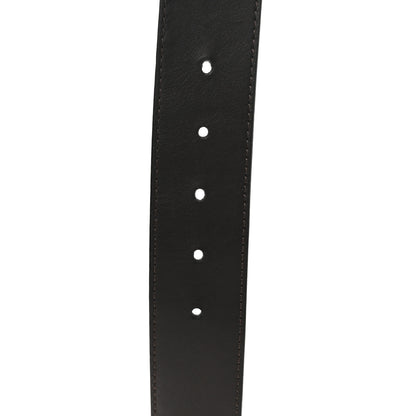 Louis Vuitton Calfskin 40mm LV Initiales Reversible Belt 100 40 Black Dark Brown 7 of 7