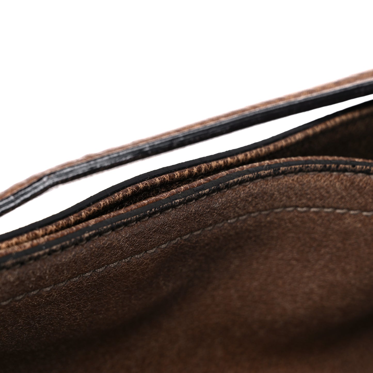 Calfskin Large Harness Hobo Maple Brown