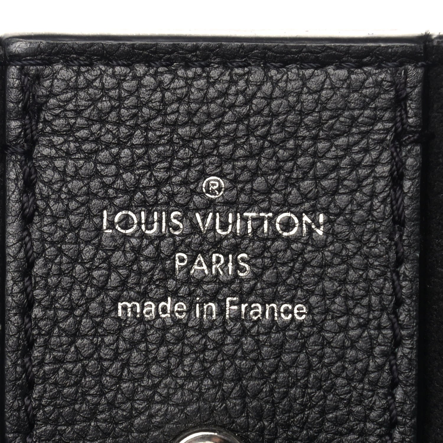 Louis Vuitton Calfskin Lockme Go Tote Black 6 of 14