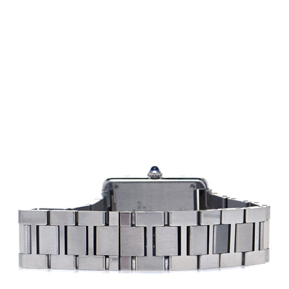 Cartier Stainless Steel 24mm Tank Solo Quartz Watch 3 of 5