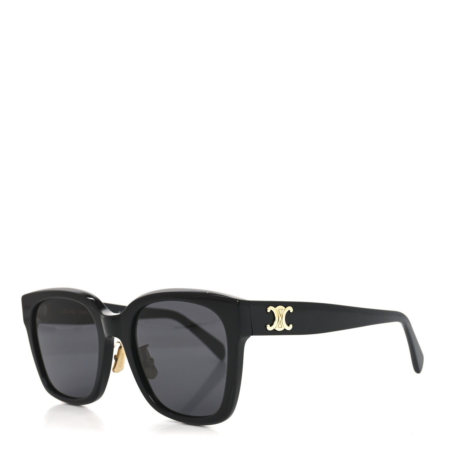 Celine Acetate Triomphe Sunglasses CL40222F Black 1 of 8