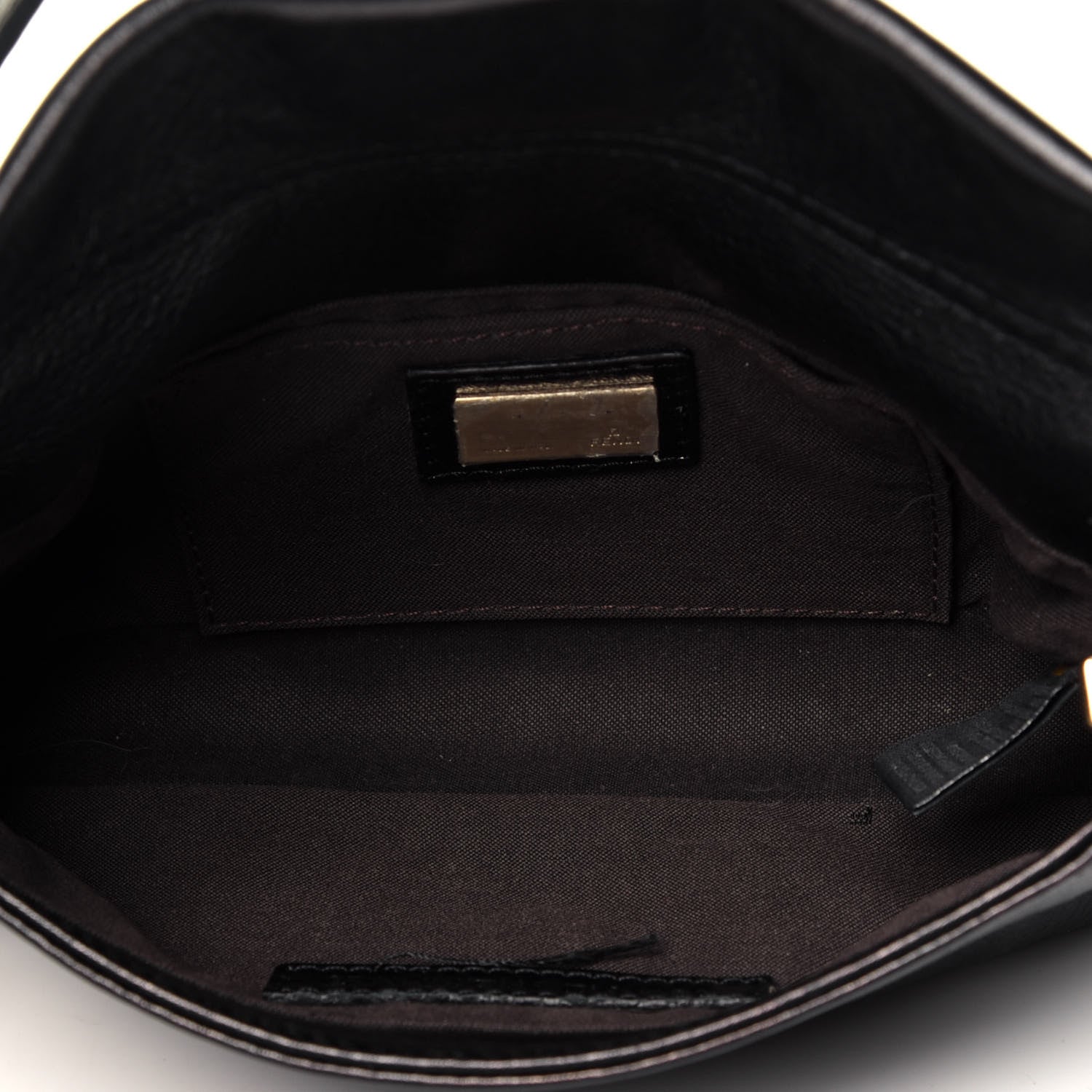 Fendi Calfskin Baguette Black 5 of 9