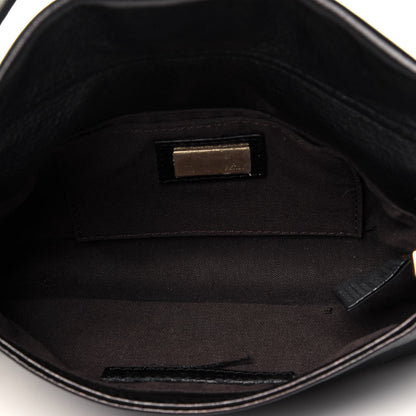 Fendi Calfskin Baguette Black 5 of 9