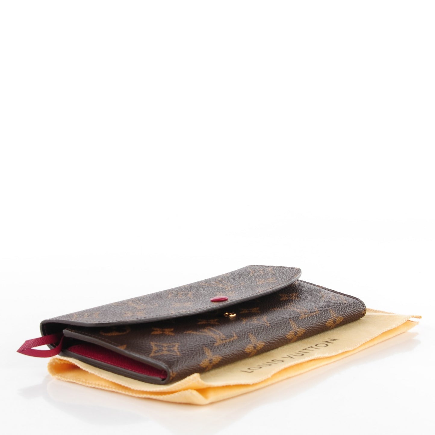 Monogram Emilie Wallet Fuchsia