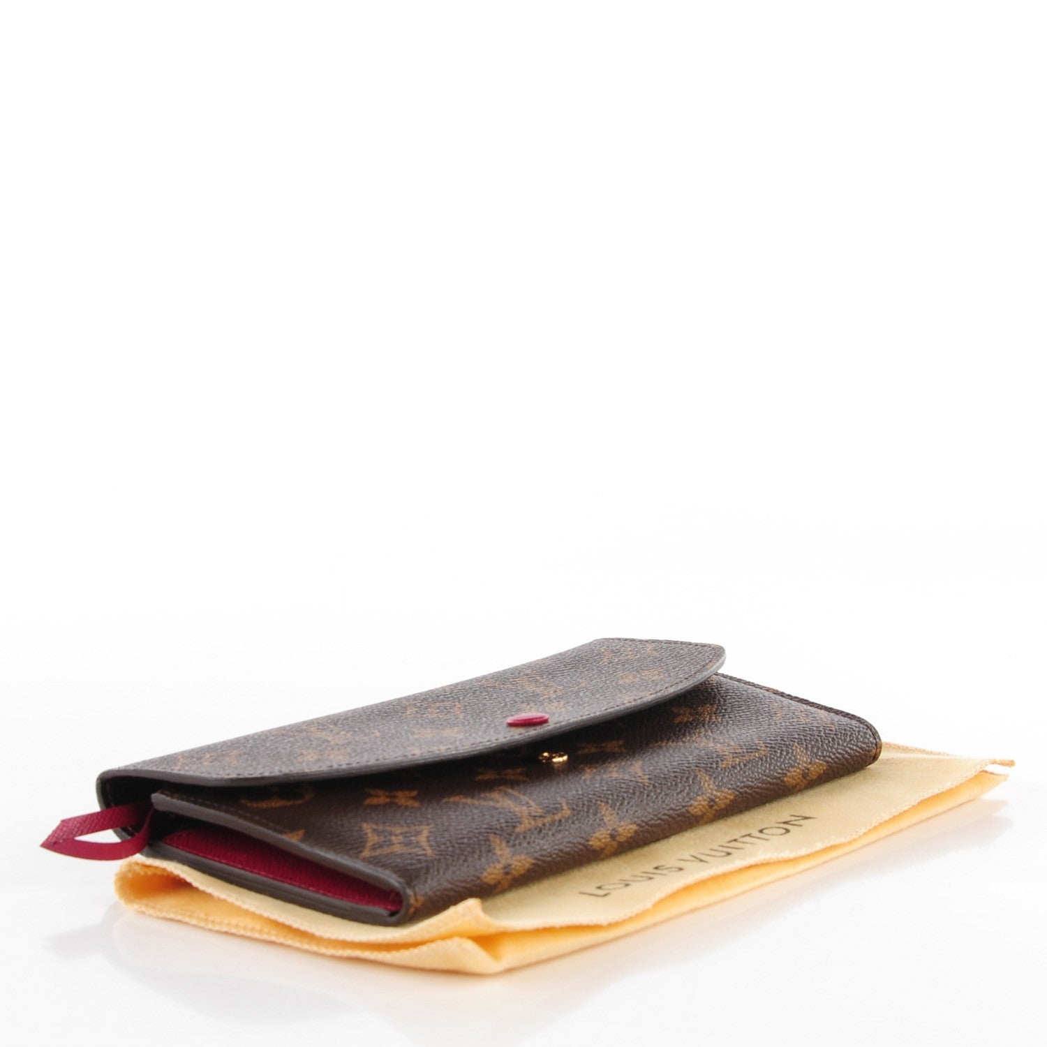 Louis Vuitton Monogram Emilie Wallet Fuchsia 4 of 7