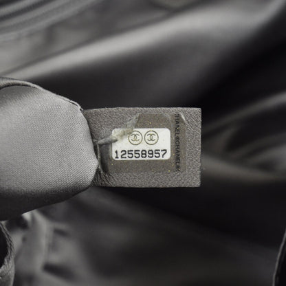 Chanel Lambskin Double Stitch Maxi Flap Black 9 of 12