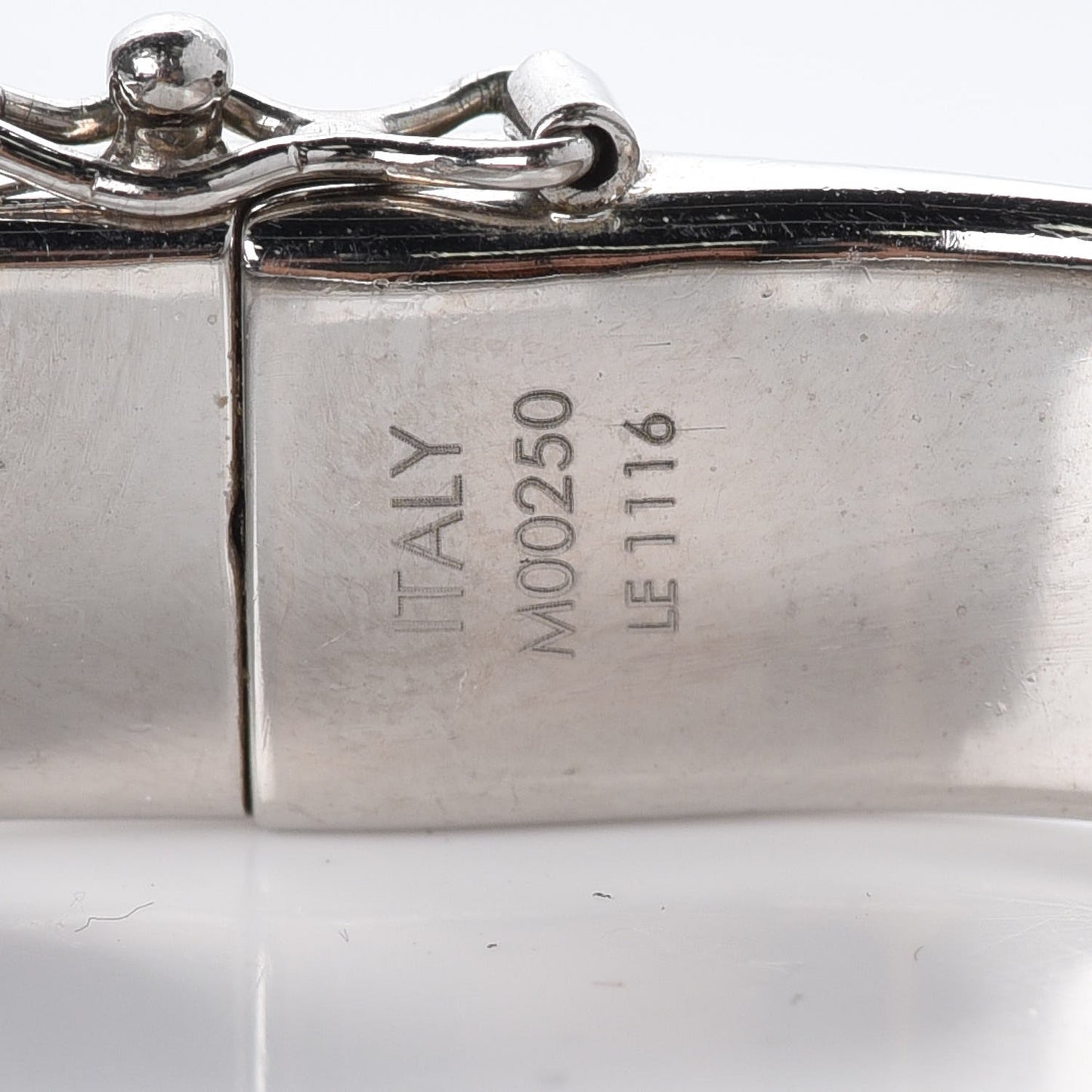 Palladium Monogram Nanogram Cuff M