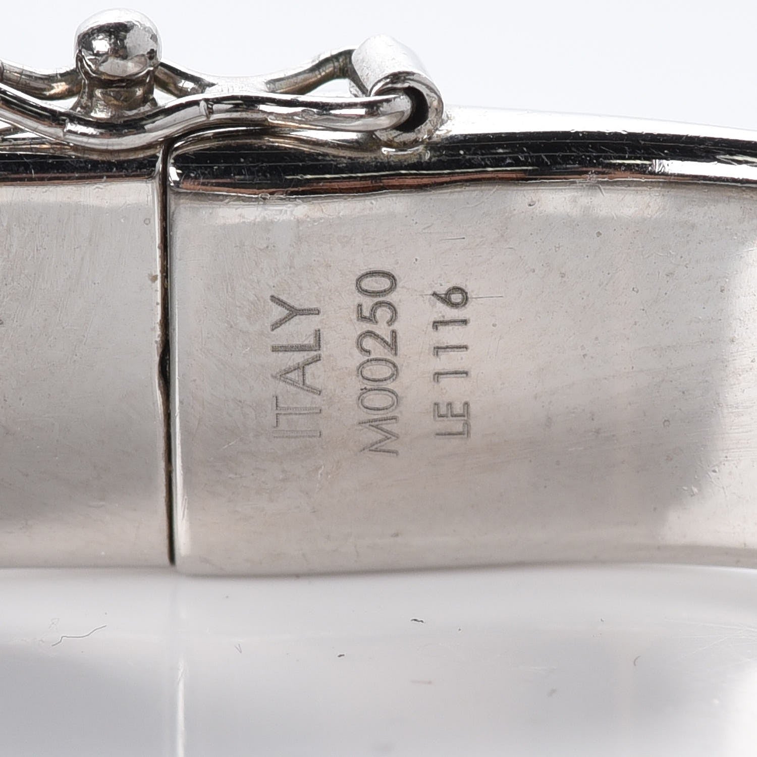 Louis Vuitton Palladium Monogram Nanogram Cuff M 5 of 7