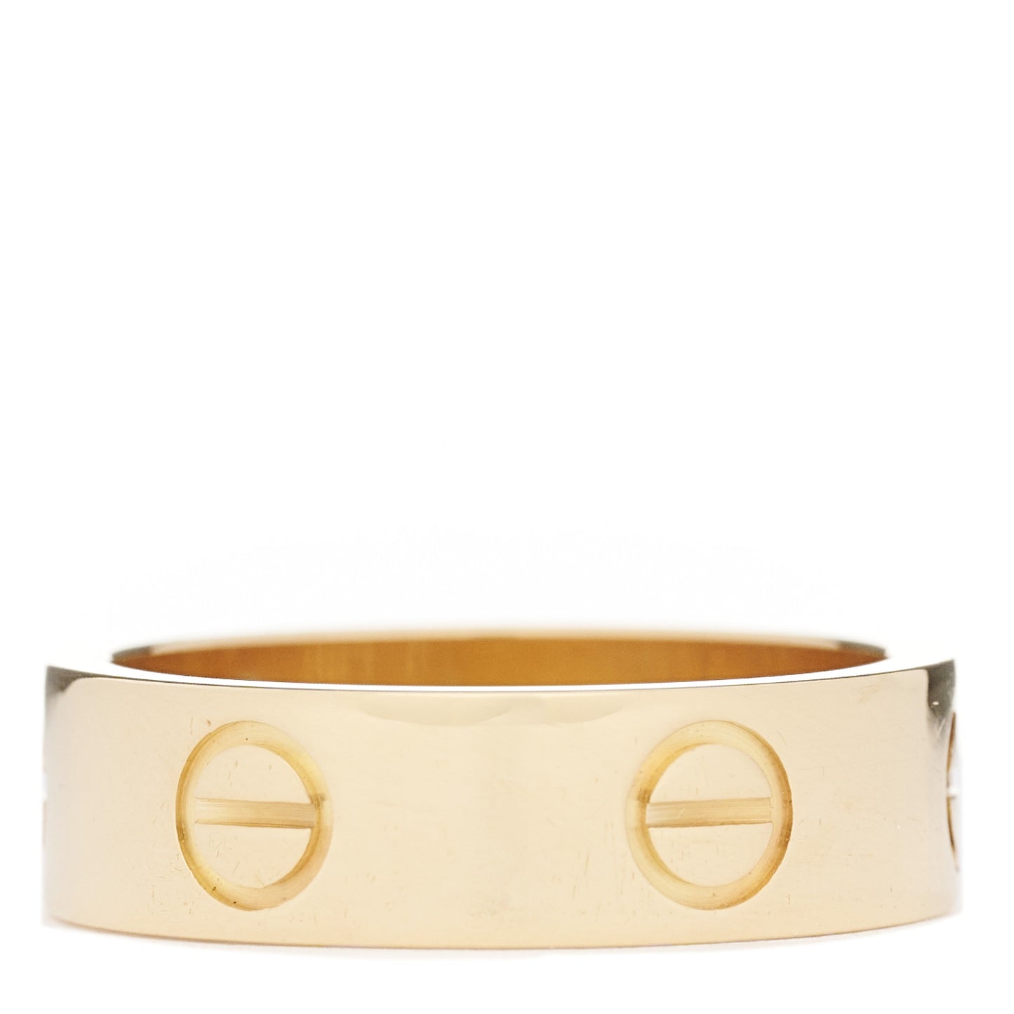 18K Yellow Gold 5.5mm LOVE Ring 53 6.25