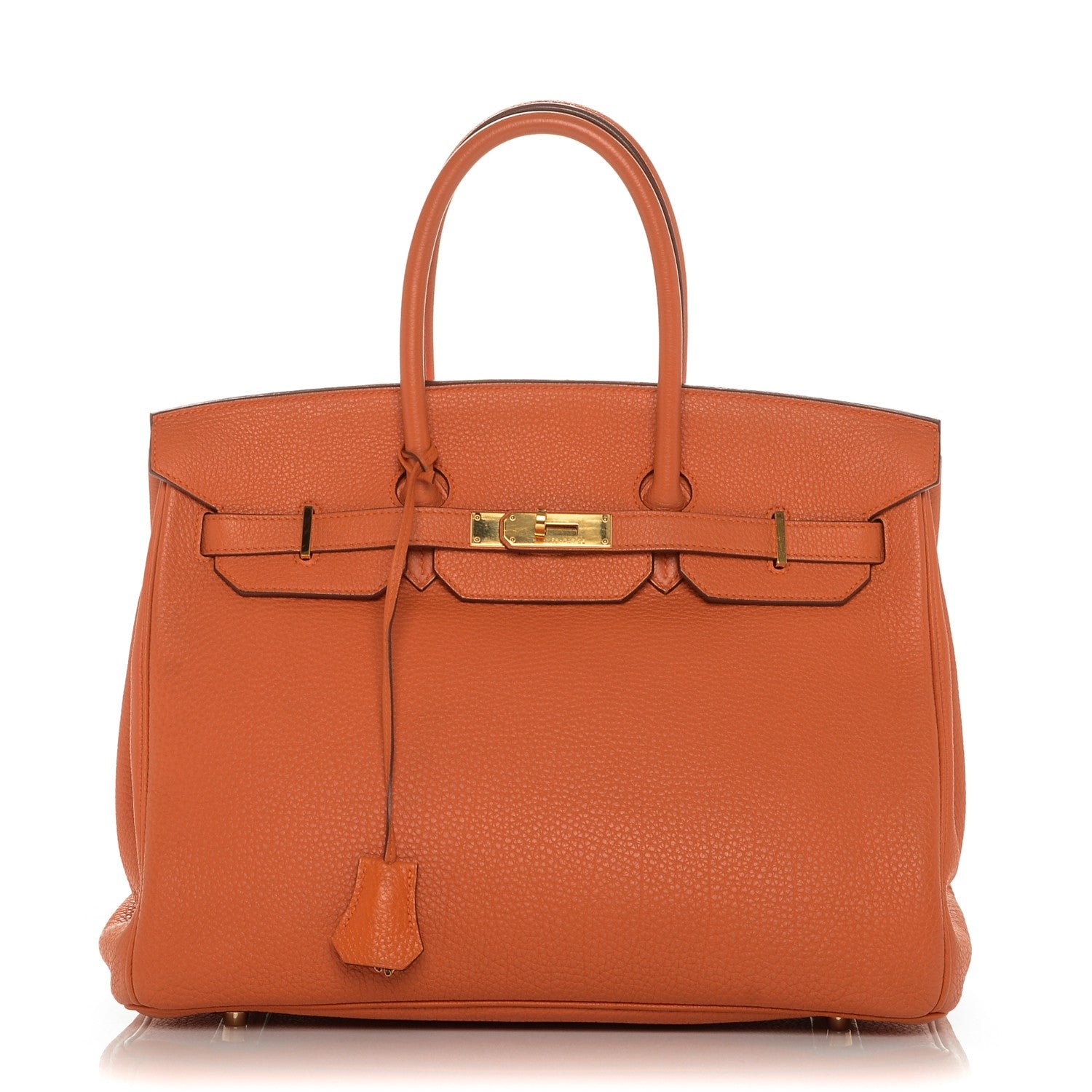 Hermes Togo Birkin 35 Orange 1 of 31