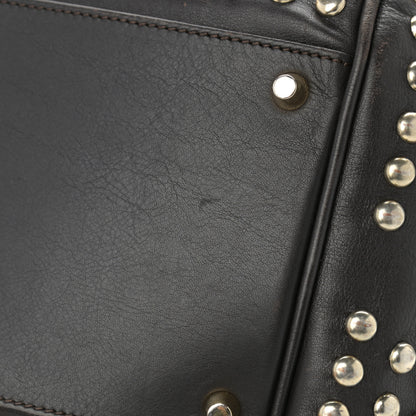 Burberry Lambskin Bridle Studs Large Canterbury Tote Dark Brown 15 of 16