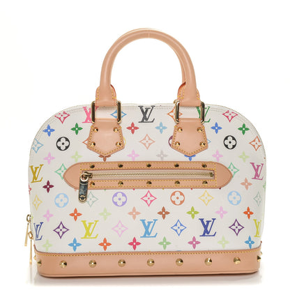 Louis Vuitton Monogram Multicolor Alma White 1 of 5