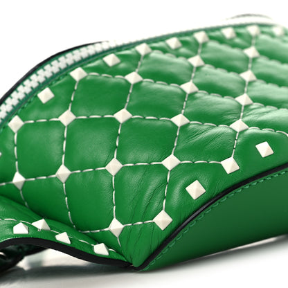 Valentino Garavani Nappa Free Rockstud Spike Belt Bag Peppermint 8 of 10