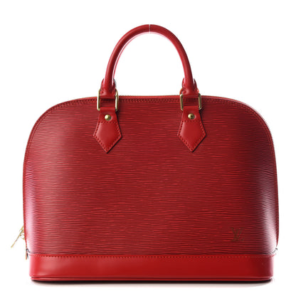 Louis Vuitton Epi Alma PM Castillan Red 1 of 10
