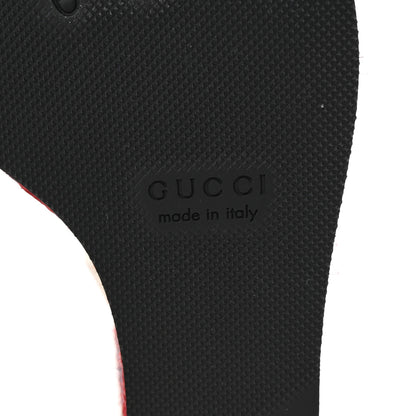 Gucci Lifford Calfskin GG Marmont Platform 35/120mm Espadrille Wedges 37 Mystic White 7 of 8
