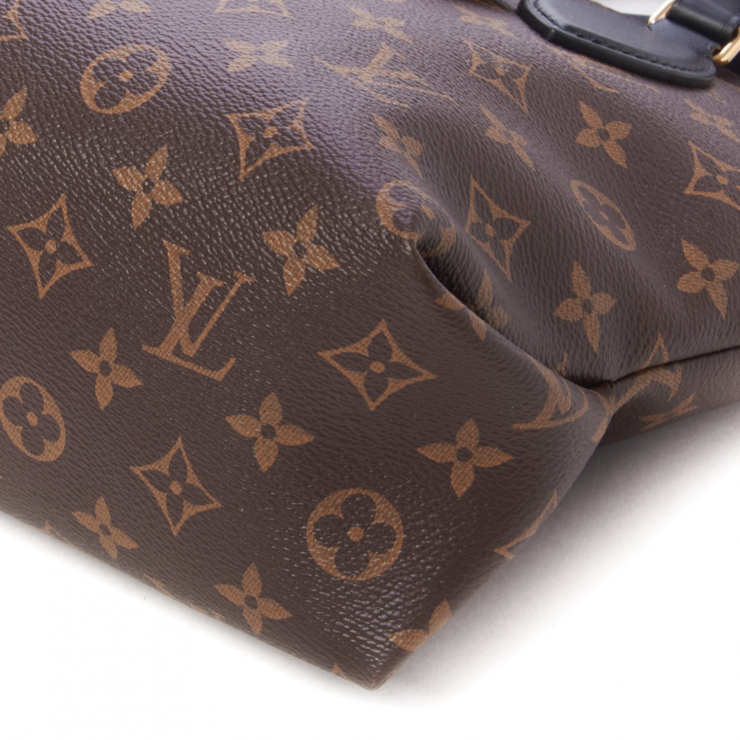 Louis Vuitton Monogram Flower Zipped Tote PM Black 5 of 10