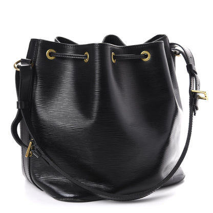 Louis Vuitton Epi Petit Noe Black 4 of 10
