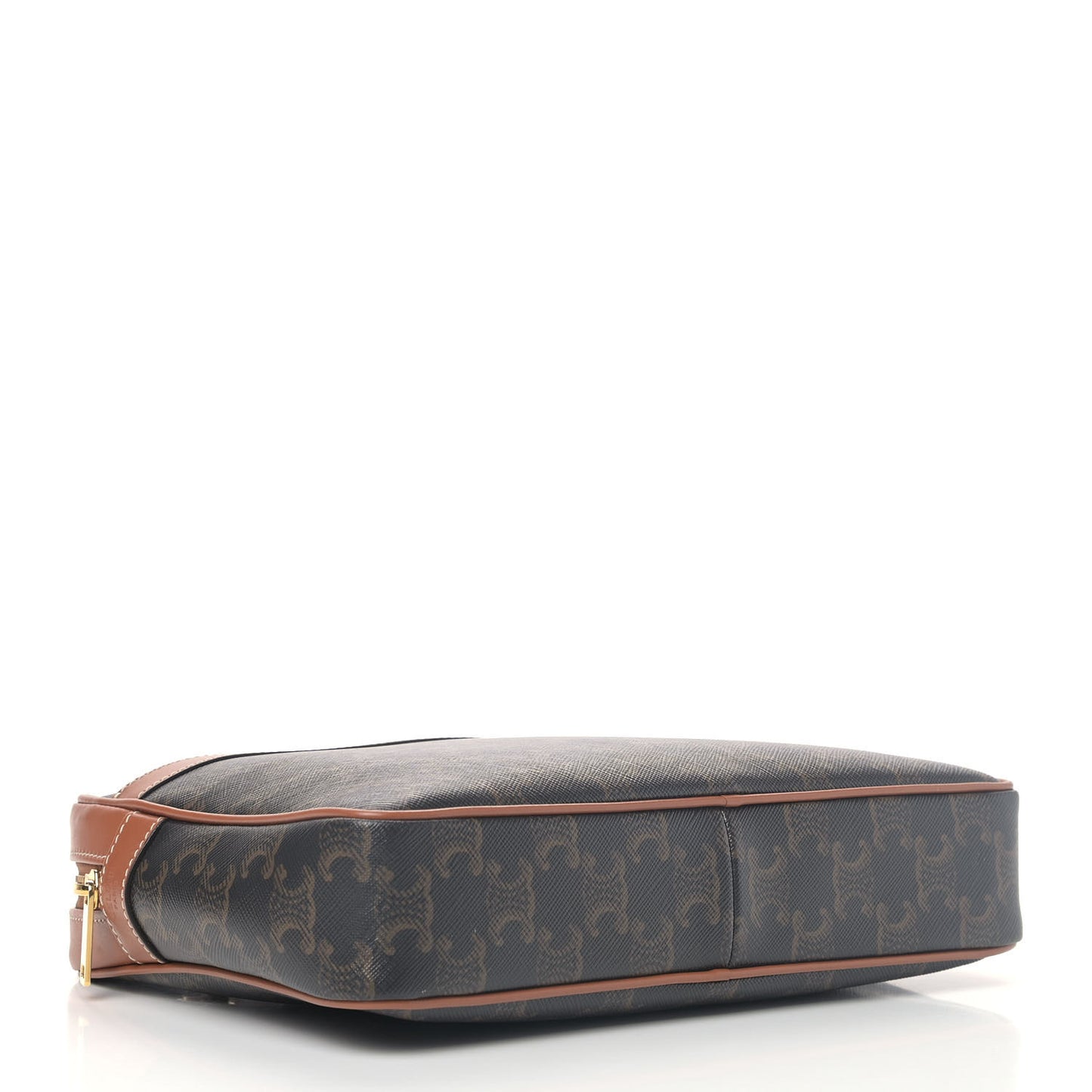 Triomphe Canvas Calfskin Medium Patapans Tan