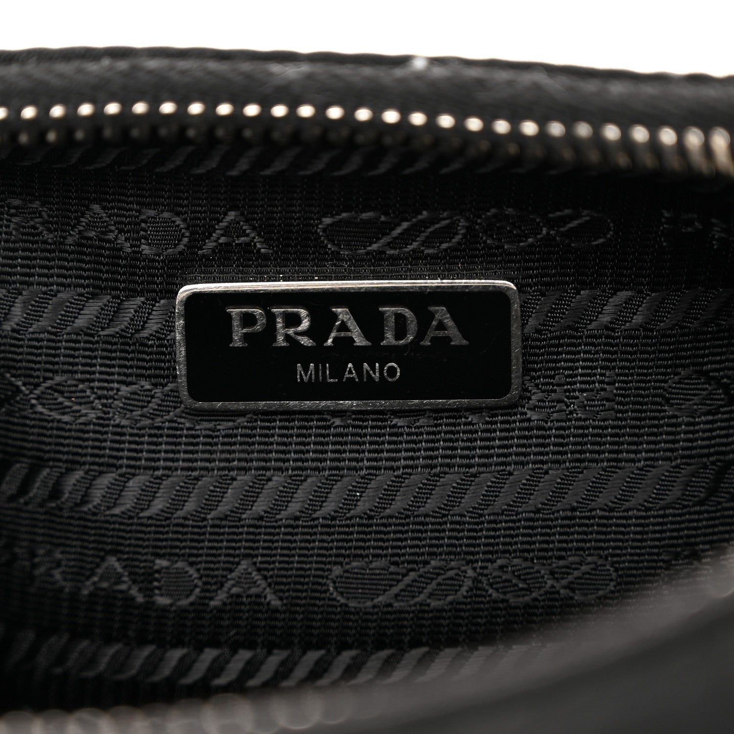 Prada Nylon Re-Edition 2005 Shoulder Bag Black 6 of 11