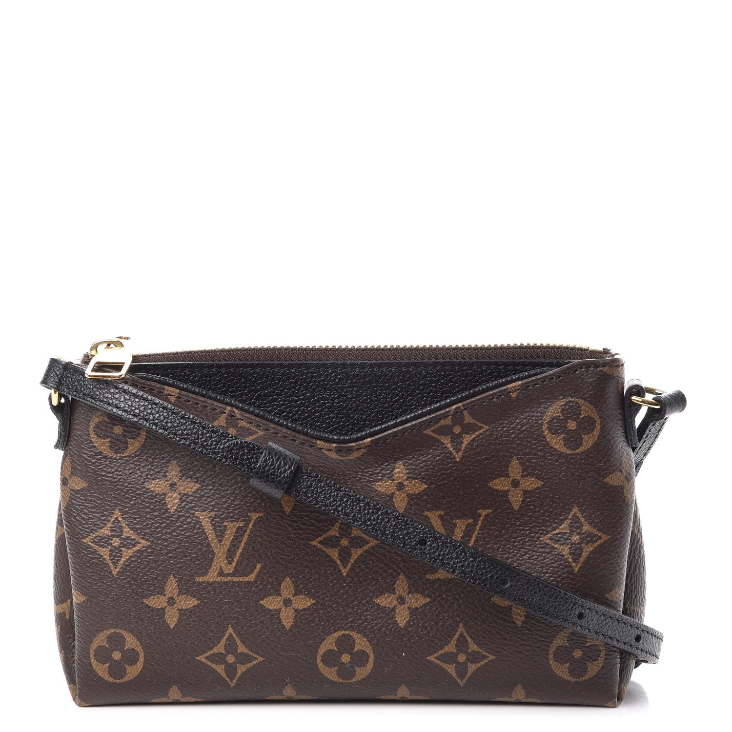 Louis Vuitton Monogram Pallas Crossbody Black 1 of 7
