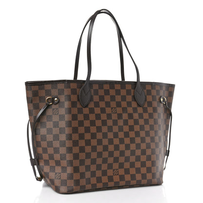 Louis Vuitton Damier Ebene Neo Neverfull MM Rose Ballerine 3 of 8