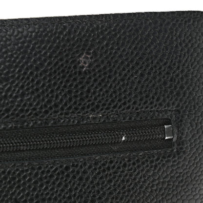 Chanel Caviar Quilted Wallet On Chain WOC Black 12 of 12
