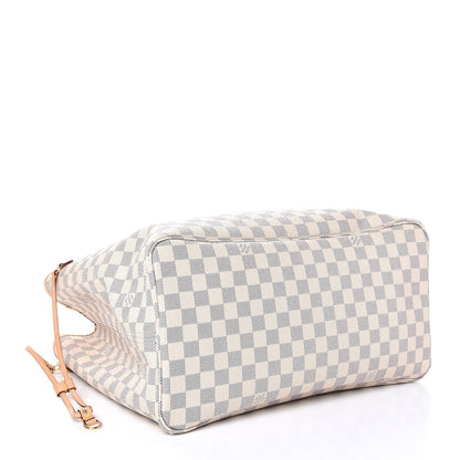 Louis Vuitton Damier Azur Neo Neverfull GM Rose Ballerine 4 of 7