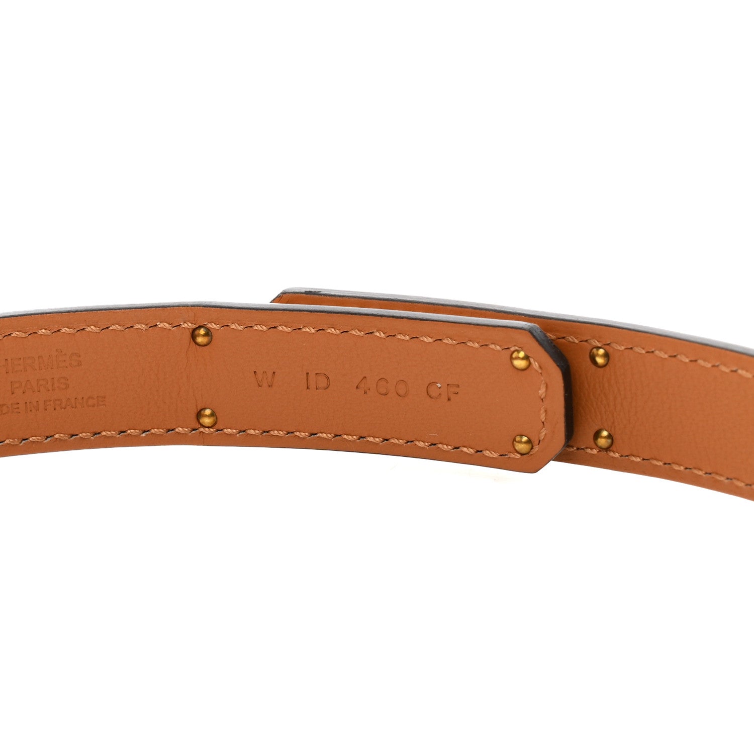 Hermes Epsom Kelly Belt Gold 3 of 4