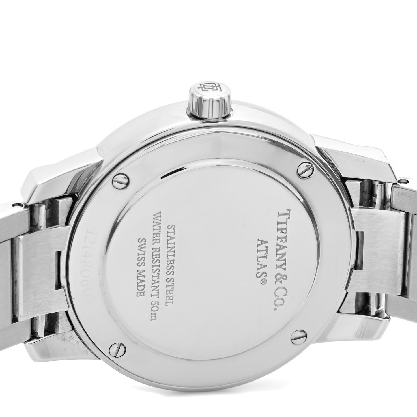 Stainless Steel 29mm Atlas 2-Hand Quartz Watch Pink