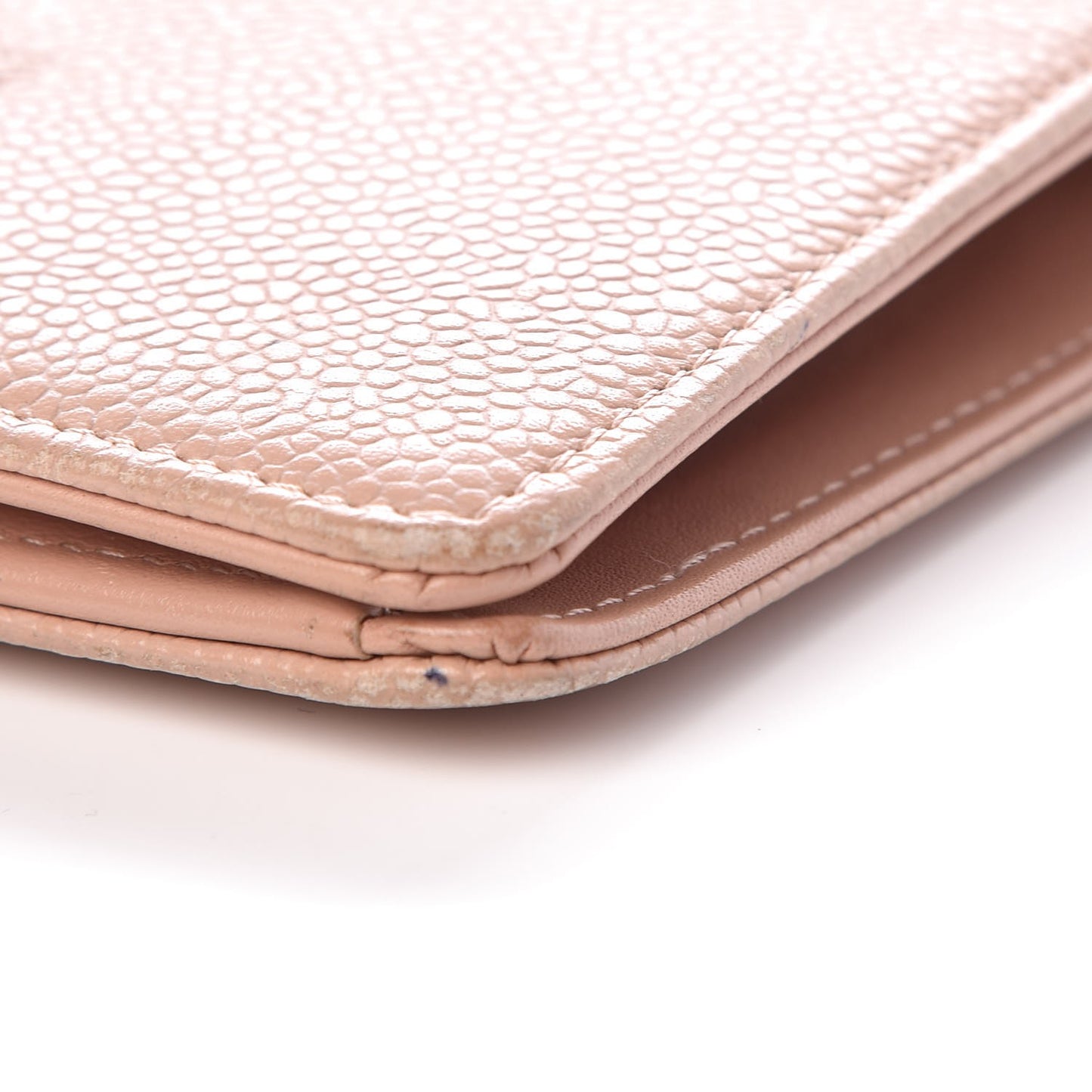 Caviar Timeless CC Yen Wallet Beige