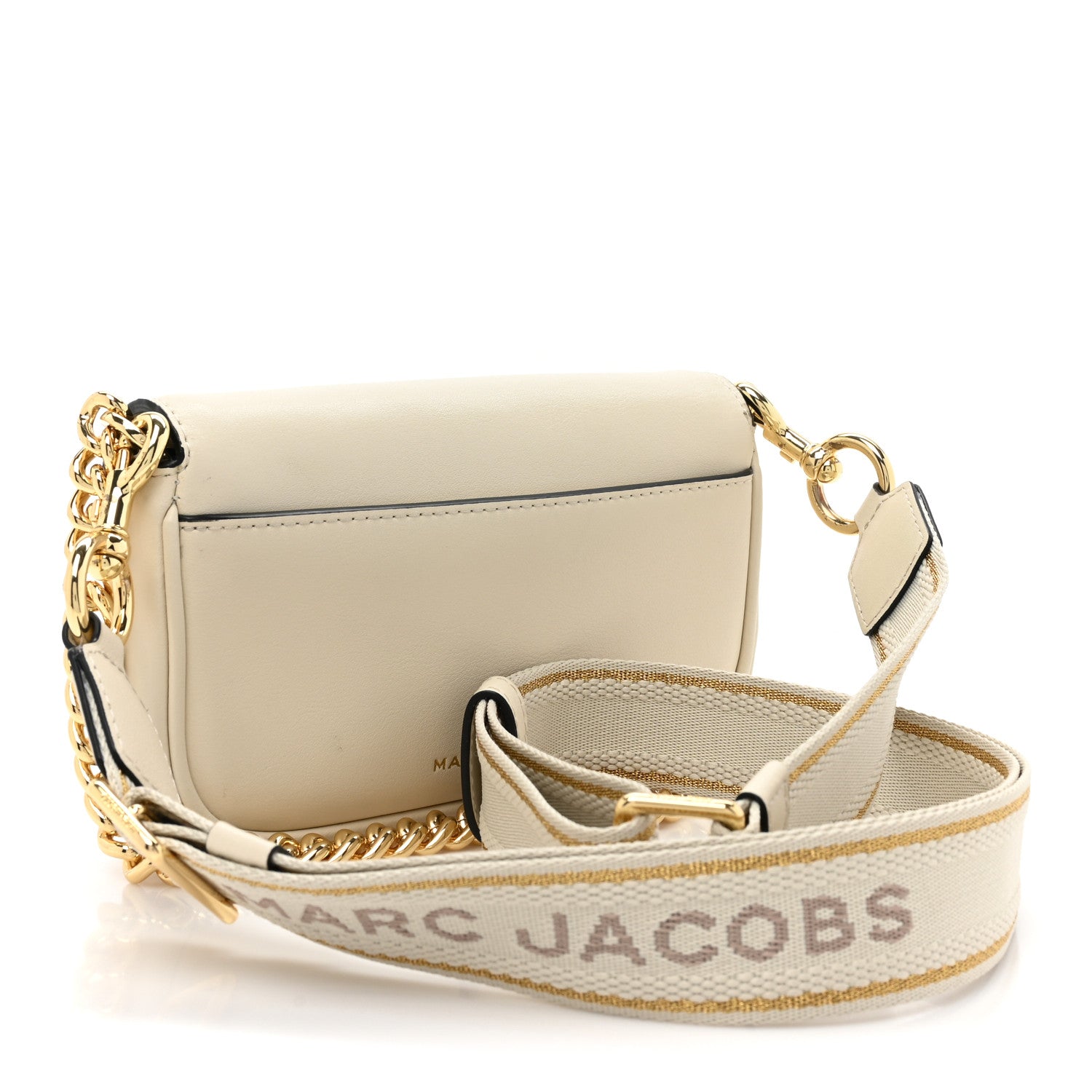 Marc Jacobs Calfskin Mini The J Marc Shoulder Bag Ivory 3 of 15