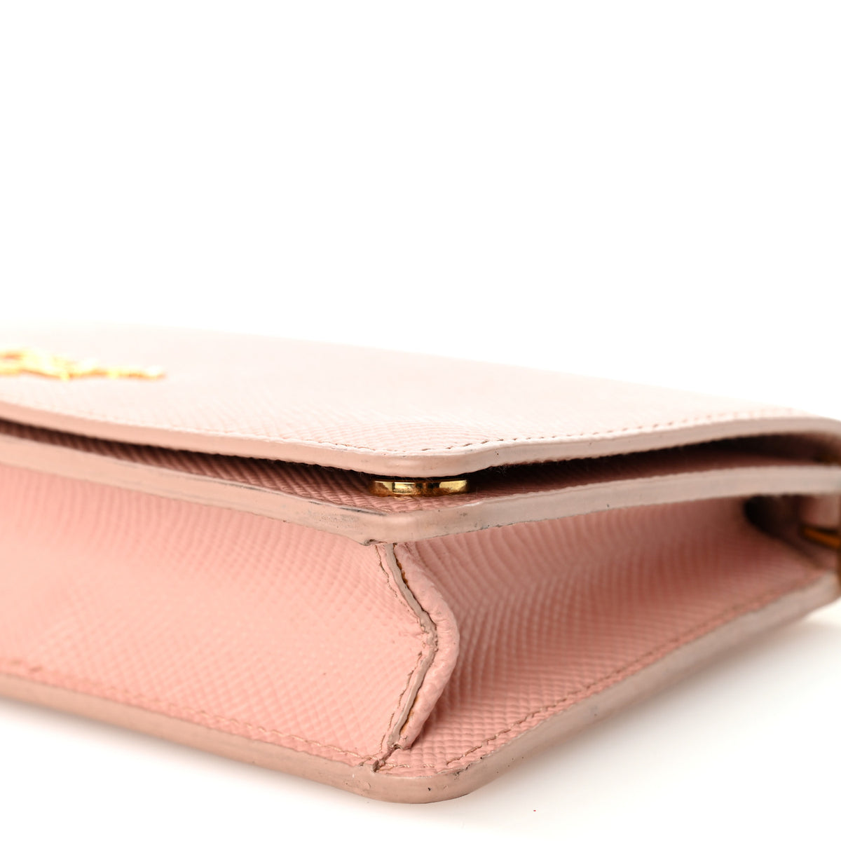 Prada Saffiano Lux Chain Wallet Orchidea 9 of 13