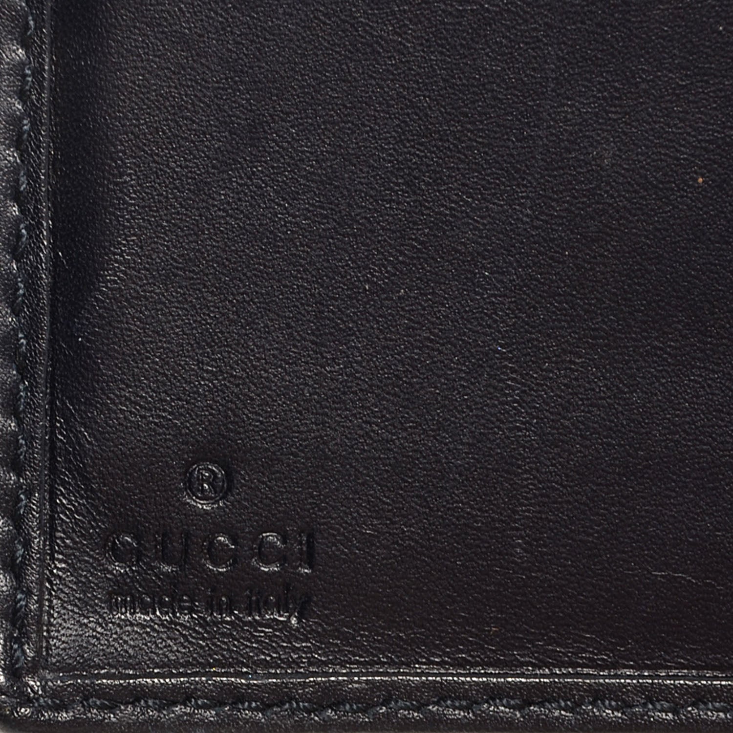 Gucci Monogram Selleria Calfskin Web Ladies Web French Wallet Beige Blue 7 of 9