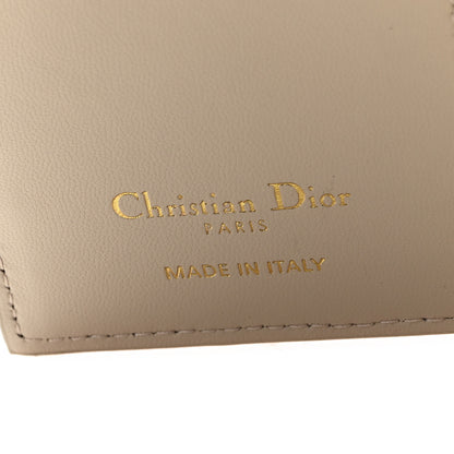 Christian Dior Oblique 30 Montaigne Passport Holder Blue Light Biscuit 6 of 7