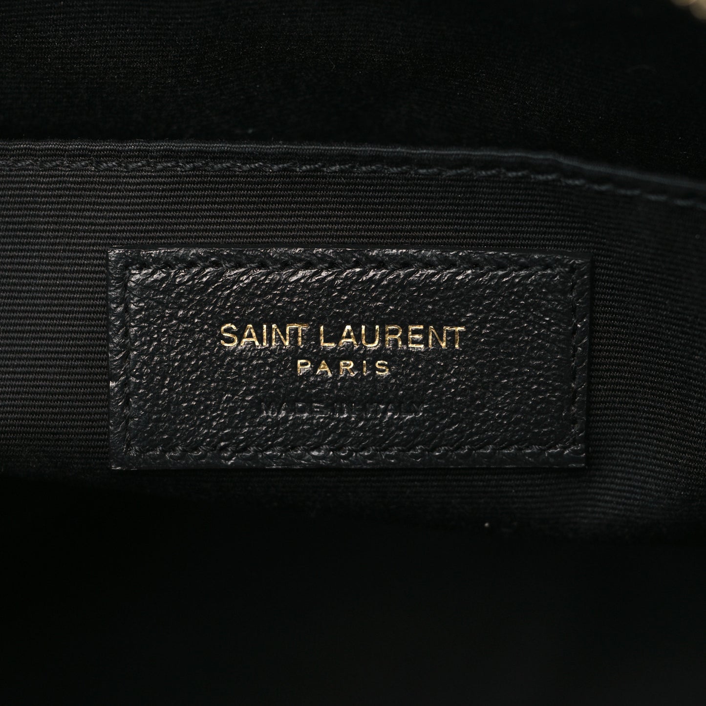 Calfskin Matelasse Monogram Lou Camera Bag Black